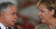 Lech Kaczyński rozmawiał z Angelą Merkel