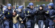 Dzicy lokatorzy walczyli z policją w Kopenhadze