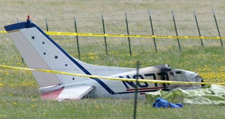 Pięciu zabitych w katastrofie samolotu w USA
