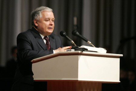 L.Kaczyński w Wilnie: wasze zwycięstwo większe niż nasze