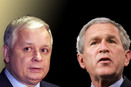 W czerwcu Bush i Kaczyński zadeklarują poparcie dla tarczy
