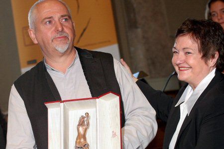 Nobliści wręczyli Peterowi Gabrielowi nagrodę Man of Peace