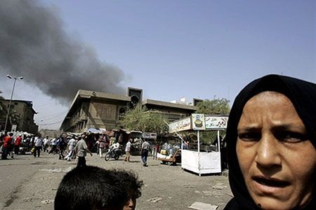 Eksplozje i napad w Bagdadzie - zginęło 25 osób