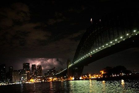W Sydney na godzinę zgasły światła