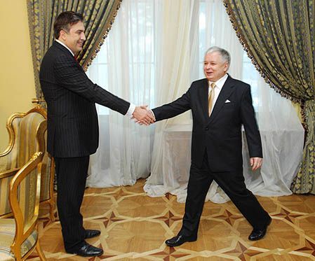 Lech Kaczyński: prezydentem Gruzji nasz przyjaciel