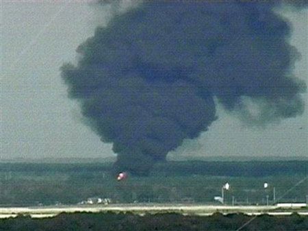 Wybuchy i pożar w fabryce chemicznej na Florydzie