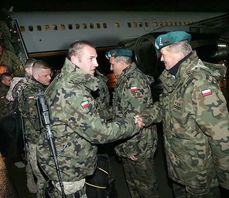 Bielscy komandosi świętują powrót swoich kolegów