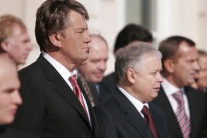 Prezydenci Polski i Ukrainy z wizytą w PKN Orlen