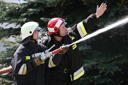 Płonie hotel w lubelskim, nie ma informacji o ofiarach