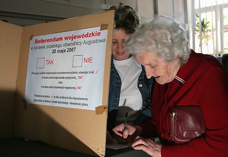 "Referendum ws. Rospudy nie ma znaczenia"