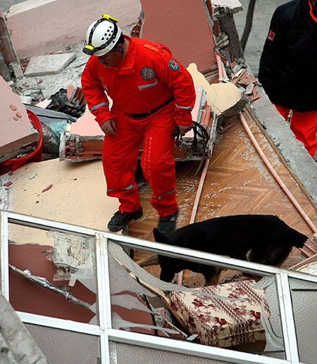 6-piętrowy budynek zawalił się w Stambule
