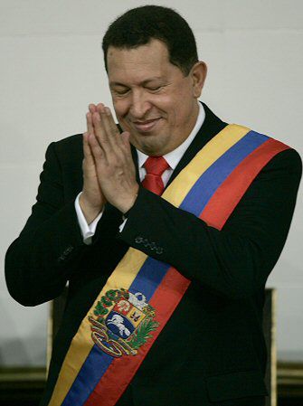 Hugo Chavez zaprzysiężony na kolejną kadencję