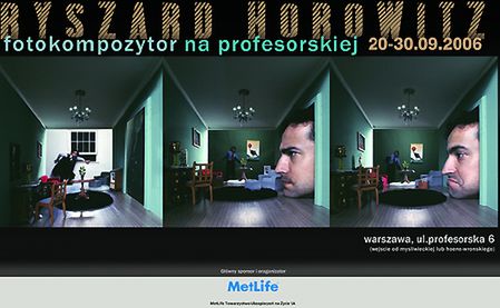 Fotokompozytor Ryszard Horowitz w Warszawie