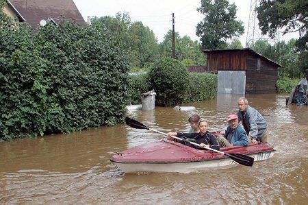 Na większości dolnośląskich rzek wody opadają