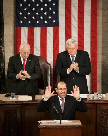 Premier Iraku w Kongresie USA: jesteśmy na froncie walki z terroryzmem