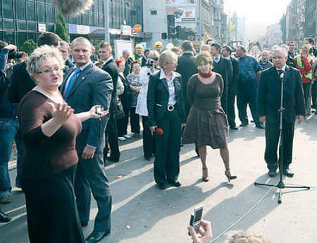 Łodzianka nakrzyczała na premiera