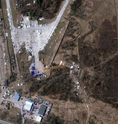 Tajemnica zdjęć satelitarnych ze Smoleńska