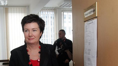 Prezydent Warszawy Hanna Gronkiewicz-Waltz