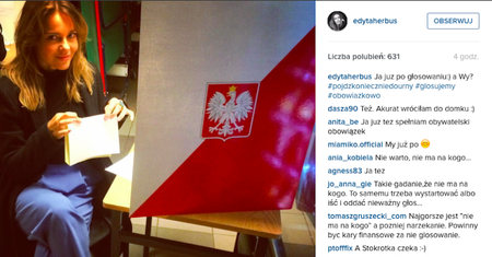 Wybory 2015: Tak głosowały gwiazdy (ZDJĘCIA)