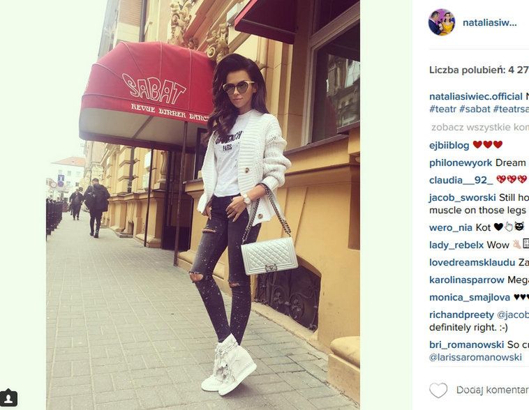 Natalia Siwiec gwiazdą sztuki "Rewia"