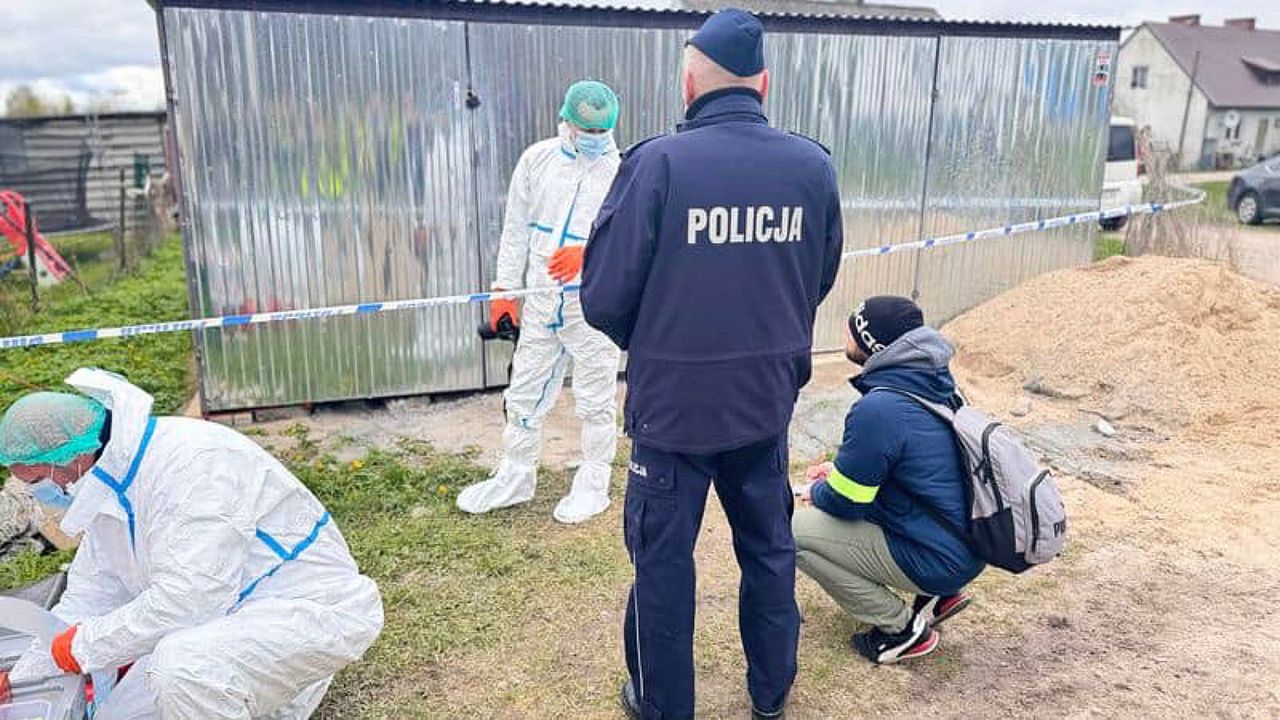 Zwłoki mężczyzny zabetonowane w garażu