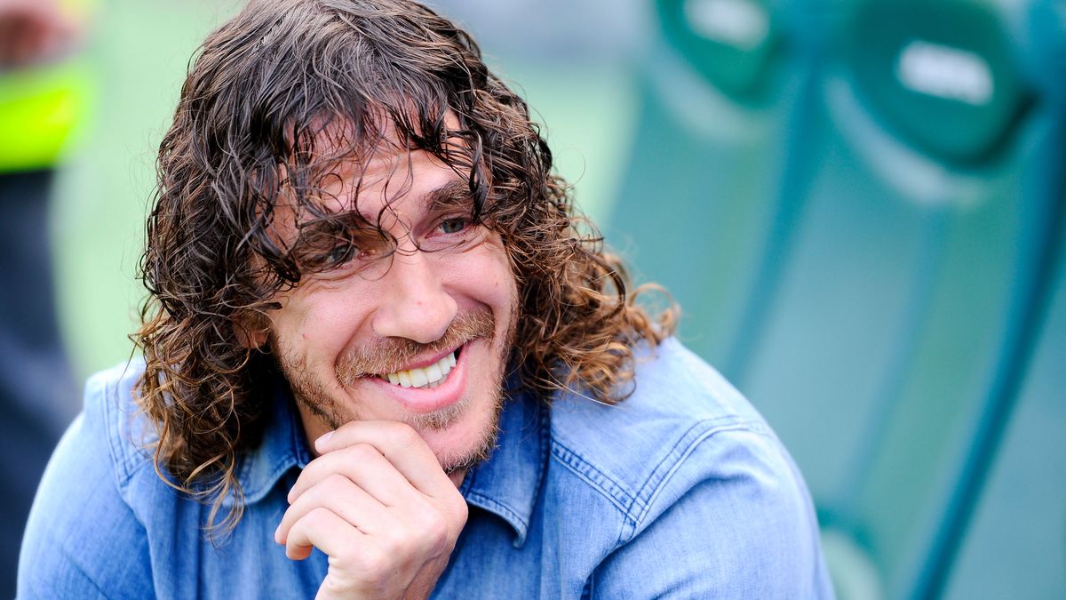 Na zdjęciu Carles Puyol