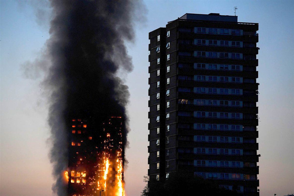 Pożar wieżowca w Londynie. Są ofiary śmiertelne