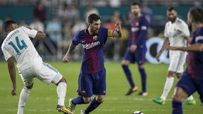 Real Madryt - FC Barcelona: grad goli w towarzyskim El Clasico