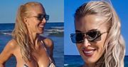 Wygładzona Aneta Glam w BIKINI wygina się na plaży (FOTO)