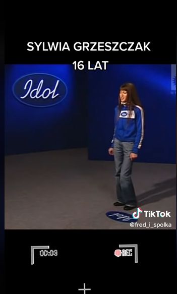 Sylwia Grzeszczak w "Idolu" w 2005 roku