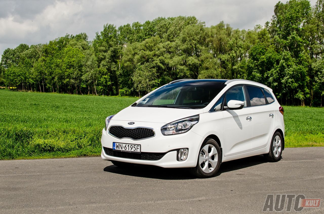 Nowa Kia Carens 1,7 CRDI - pierwsza jazda