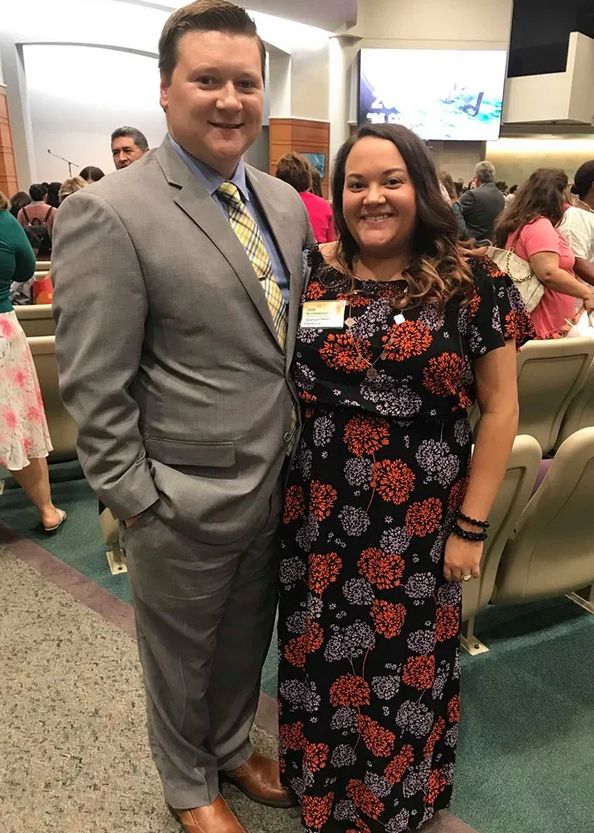 Courtney poznała męża na zlocie biblijnym (Facebook)