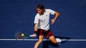 Tsitsipas ucieszył się z wczesnego zwycięstwa. Potrzebował tylko 76 minut