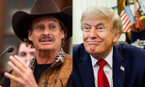 Pije piwo i łapie za telefon. Tak rozmawia z Donaldem Trumpem