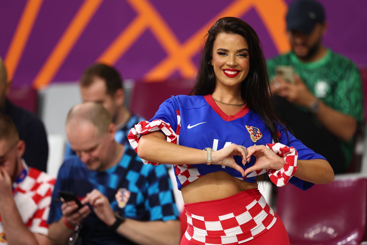 World Cup miss at the gym. Many might envy her.