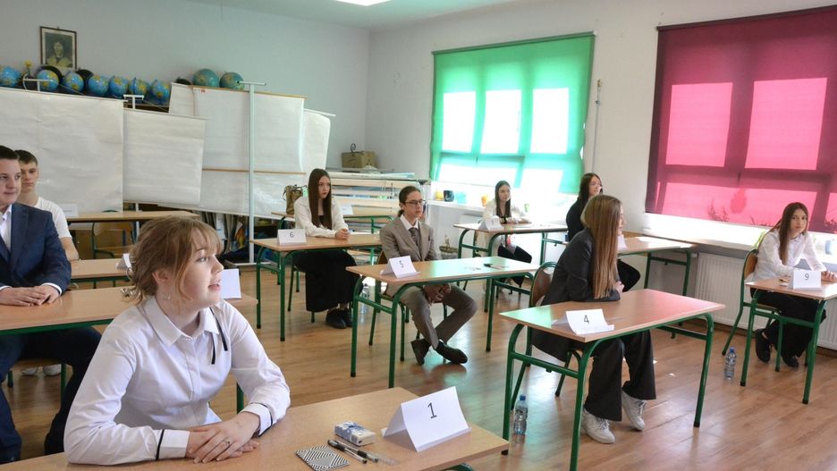 Przed testem z matematyki w SP nr 3 w Lipnie