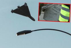 To znaleziono na dronie w Kijowie. Uwagę zwraca napis