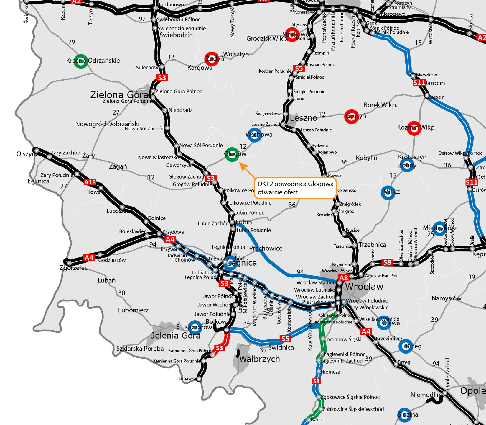 Lokalizacja Głogowa