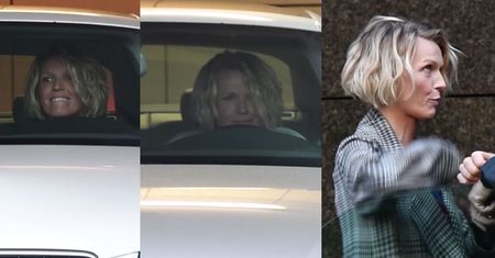 Uradowana Mołek trąbi na paparazzi