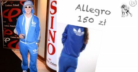 Niebieski dres Pikeja za 150 złotych!