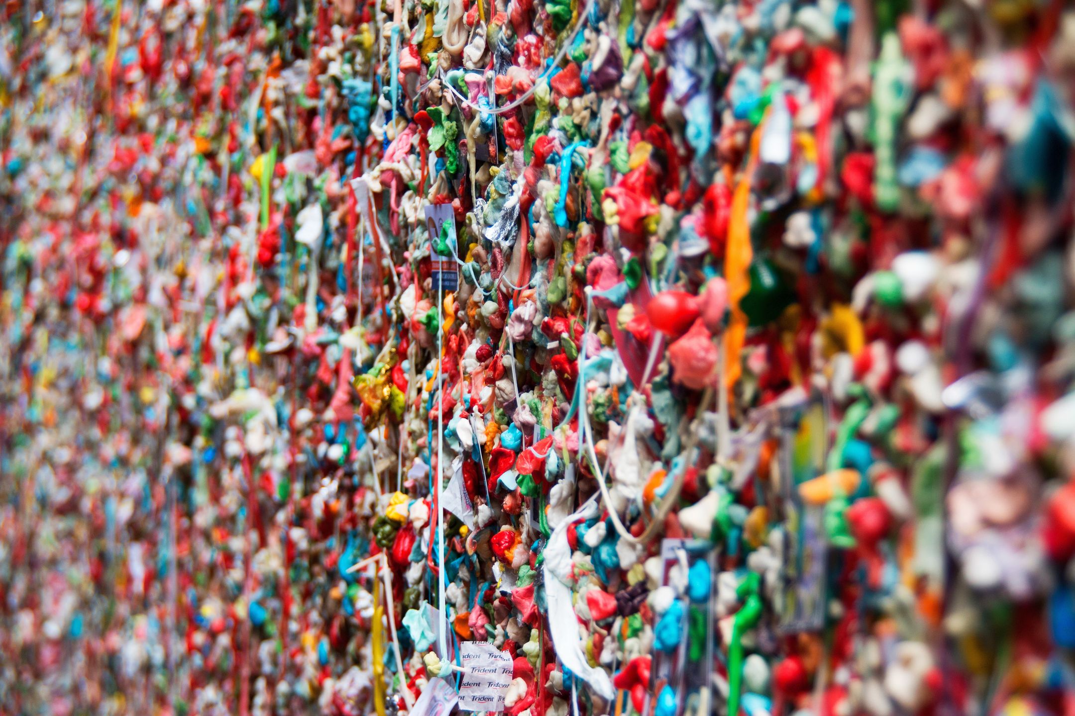 Market Theater Gum Wall w USA
