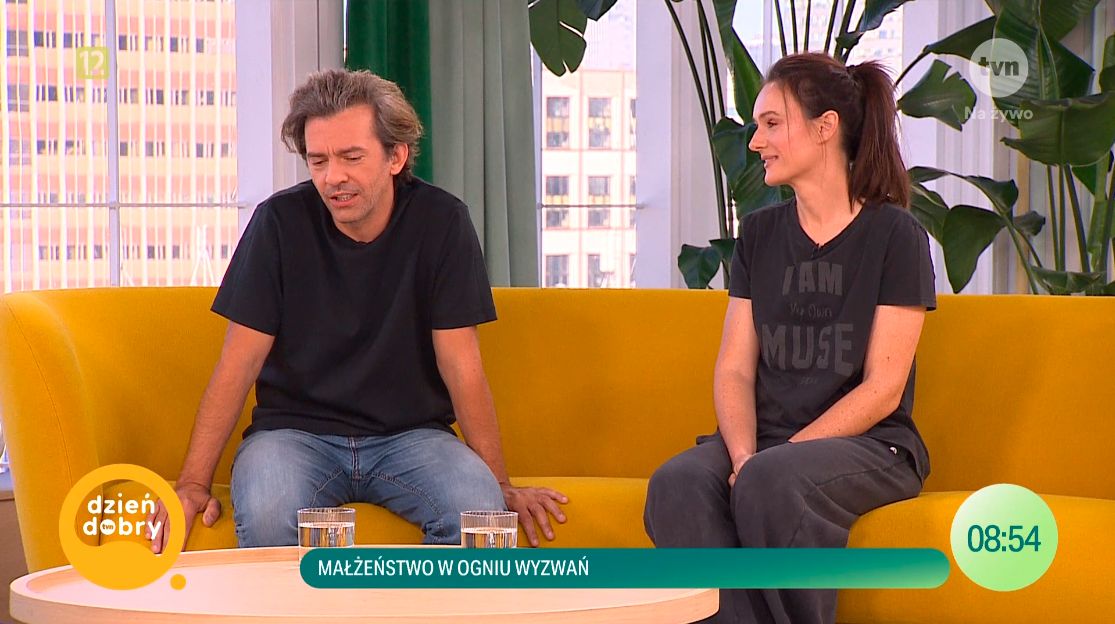 Piotr i Agnieszka Głowaccy w "Dzień Dobry TVN"