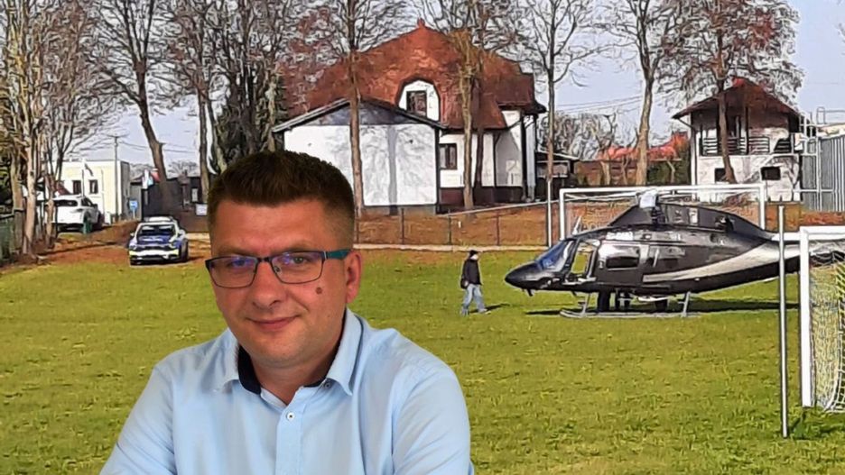 Wójt Lipnicy Marek Cichosz