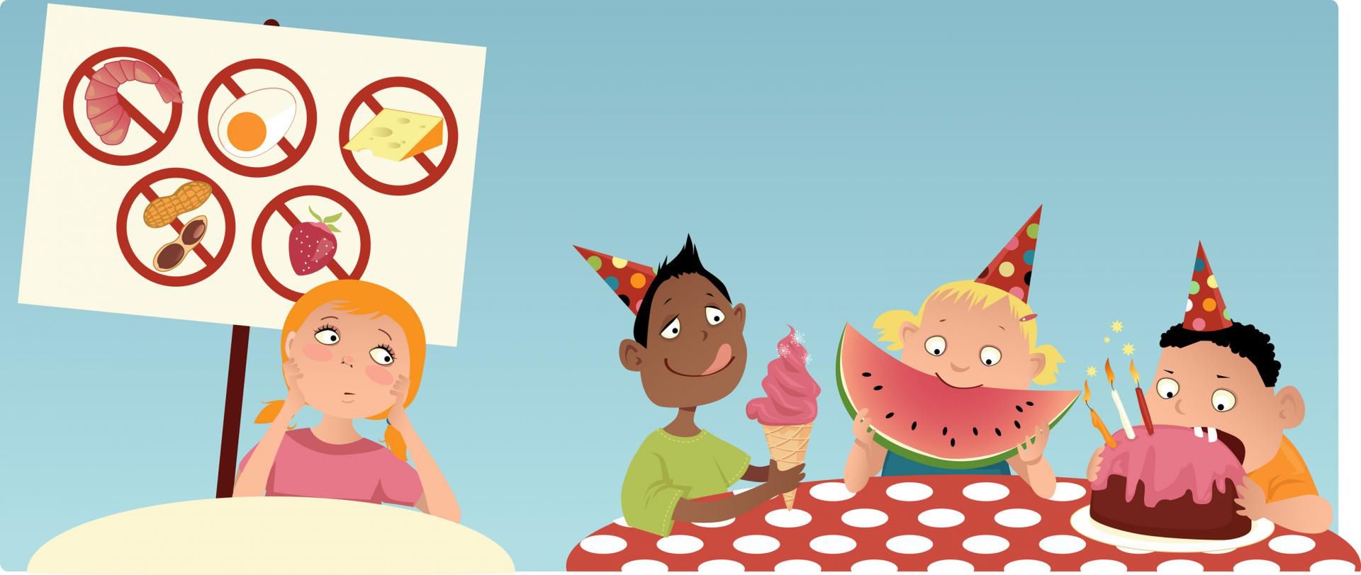 Leczenie alergii pokarmowej zakłada wprowadzenie diety eliminacyjnej