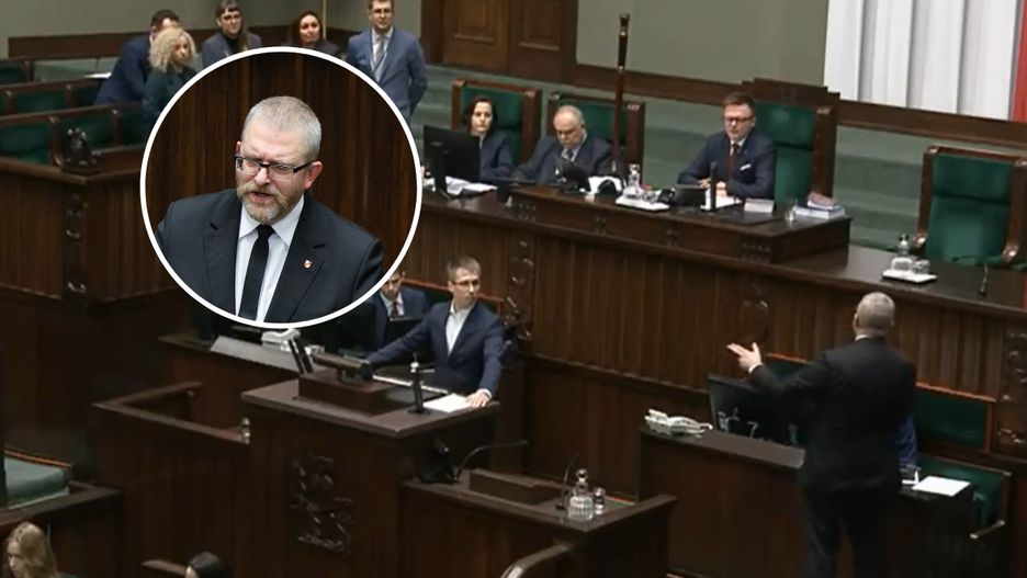 Sprzeczka Brauna z Hołownią