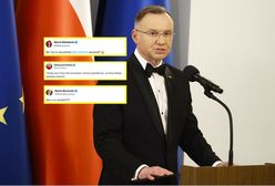 Fala komentarzy po wpisie Dudy. "Ma strasznego pecha do ludzi"