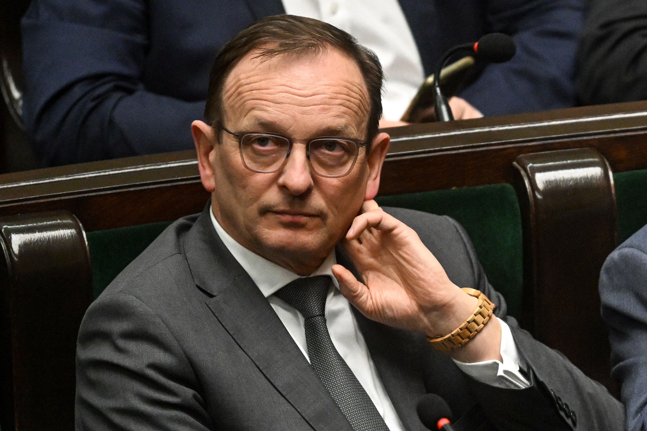 Edward Siarka
Radek Pietruszka
polityka, posiedzenie, przed obradami, sala plenarna Sejmu, sala posiedze�, sejm, sejmie, sejmu, 10 10. X kadencja kadencji, 29 29. posiedzenie posiedzenia