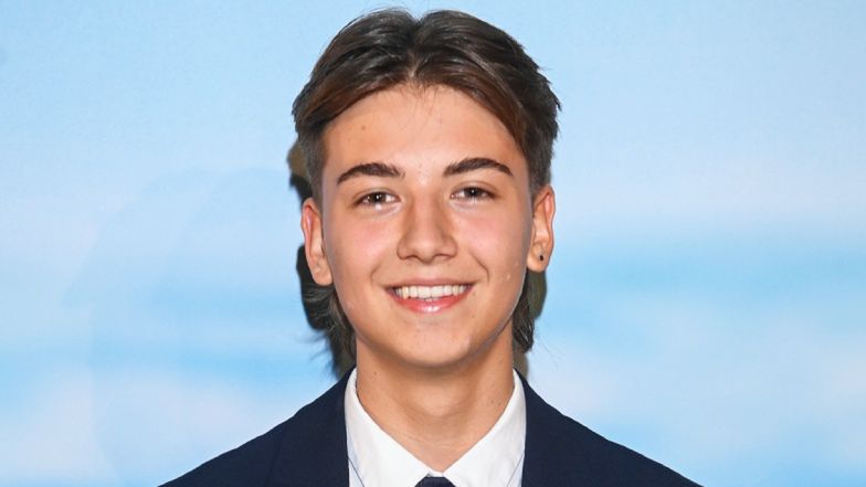 Szymon Bieniuk na wybiegu! 20 lat temu Przybylska prezentowała kreację tej samej projektantki 