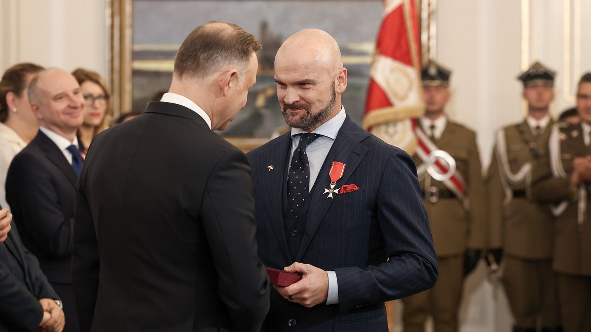Prezydent odznaczył Rafała Brzoskę
