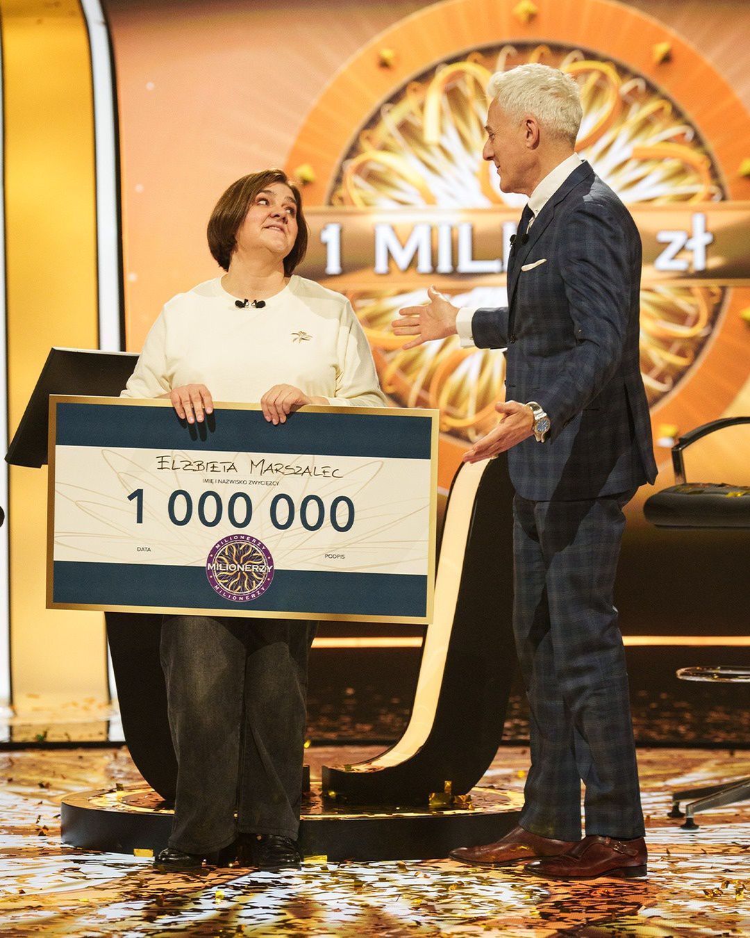 Elżbieta Marszalec wygrała główną nagrodę w "Millionerach"